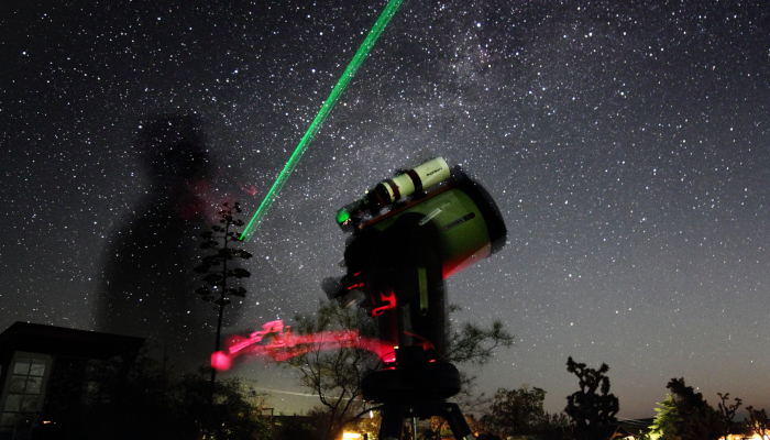 Private stargazing in Joshua Tree